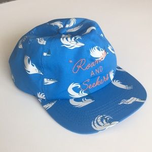 Poler stuff hat. “Roamers and seekers”